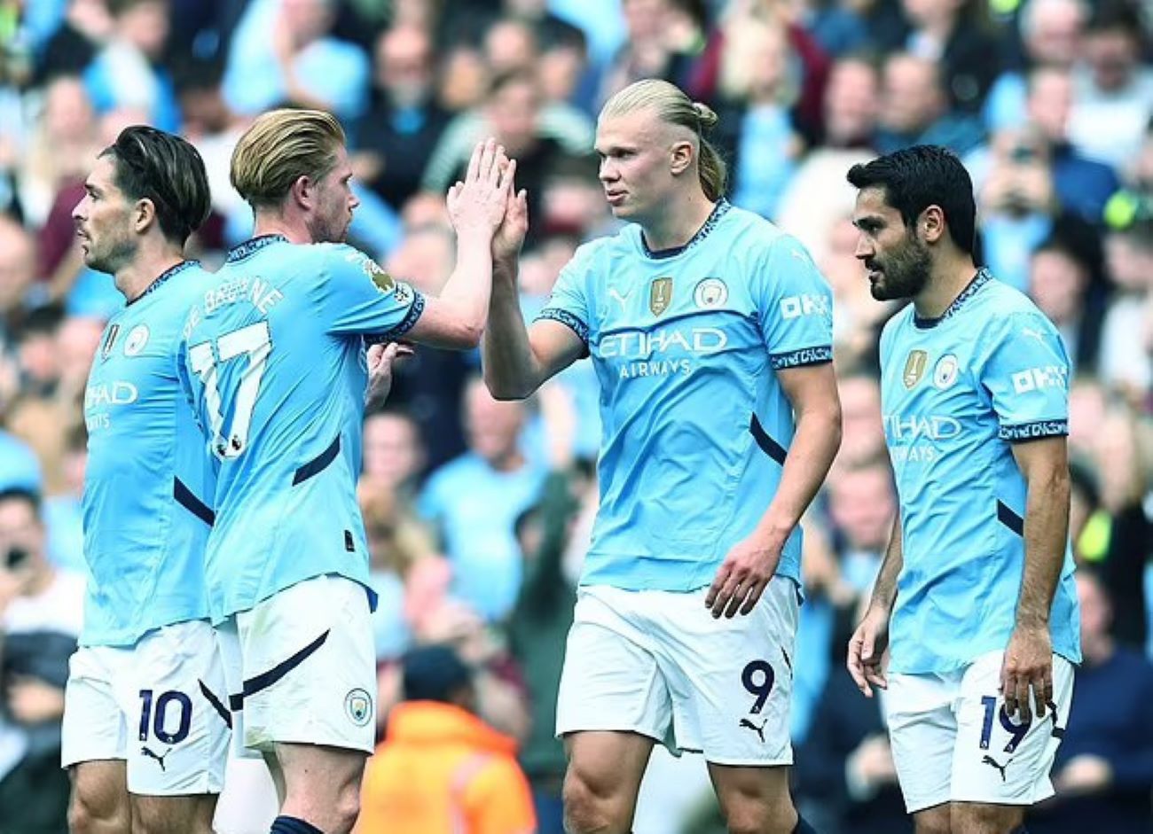 Erling Haaland Shines with a Brace as City Beats Brentford 2-1 | English Premier League